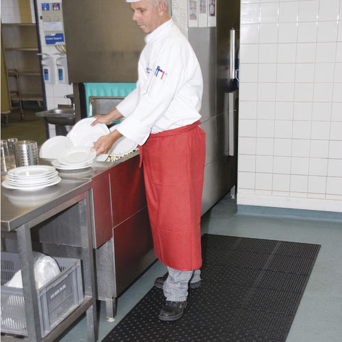 Tapis antidérapant - T23 Multi Mat II® - Justrite Safety Group - antifatigue / de travail / en caoutchouc