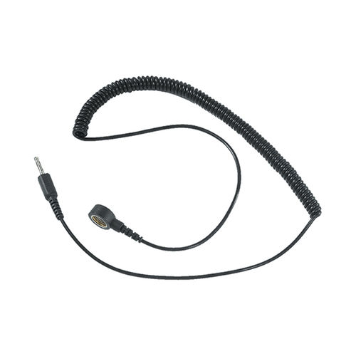 Câble électrique Socket - ESD Coil Cord 053 - Justrite Safety Group - ESD / monoconducteur / de mise à la terre