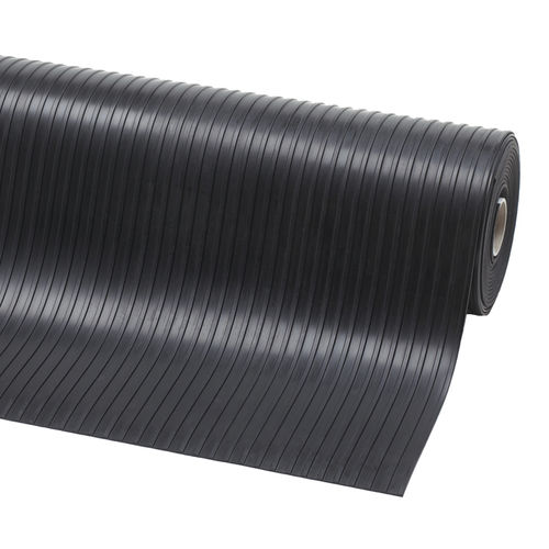 Tapis antidérapant - 752  Rib ‘n’ Roll™ - Justrite Safety Group - strié / en caoutchouc / d'intérieur