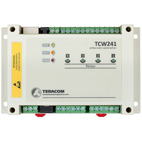 Module d'E/S numérique - TCW241 - Teracom - analogique / Ethernet / Modbus