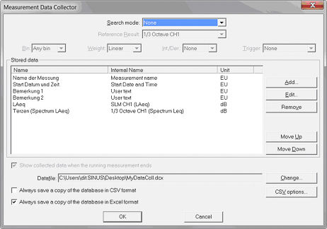 Logiciel de mesure - SAMURAI  - SINUS - configuration / de création / de collecte de données