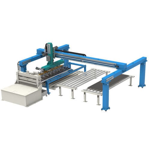 Empileuse et alimentateur de pièce - Sander Automation - pour pièces plates / pour composants de moteur / pour pièces automobile