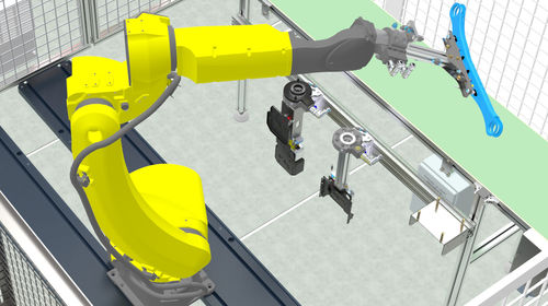 Robot cartésien - Sander Automation - 4 axes / de manutention / de chargement