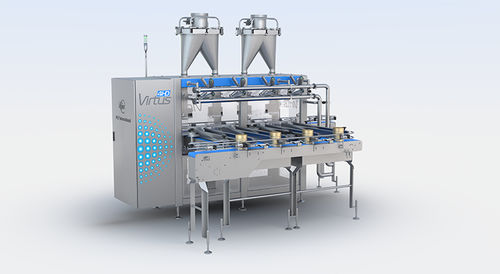 Remplisseuse automatique - PLF Virtus&trade; - JBT Corporation - de canettes / pour poudre / pour l'industrie agroalimentaire