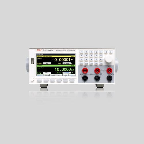 Unité de source et de mesure monovoie - N2600 series - NGI Tech - USB / RS-232 / à sortie numérique