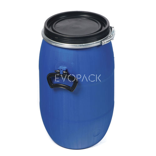 Fût en polyéthylène haute densité (PEHD) - 30STD - EVOPACK - à ouverture totale / pour produits dangereux / pour produits solides