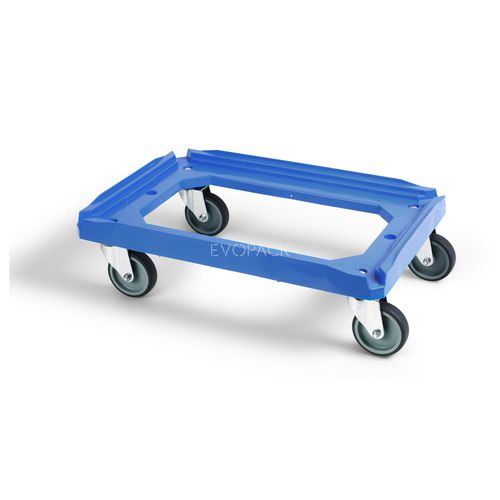 Plateau roulant porte bac - 90750A - EVOPACK - en plastique