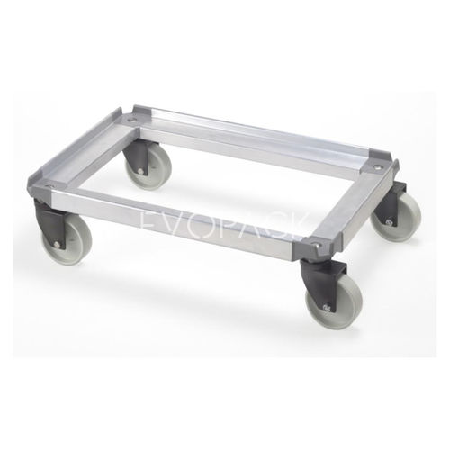 Chariot de transport - 91868 - EVOPACK - aluminium / à roulettes
