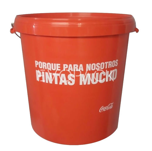 Seau en plastique - HOM30000 - EVOPACK - rond / avec couvercle