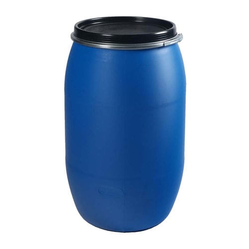 Fût en polyéthylène haute densité (PEHD) - 220STD - EVOPACK - à ouverture totale / avec couvercle / pour produits dangereux