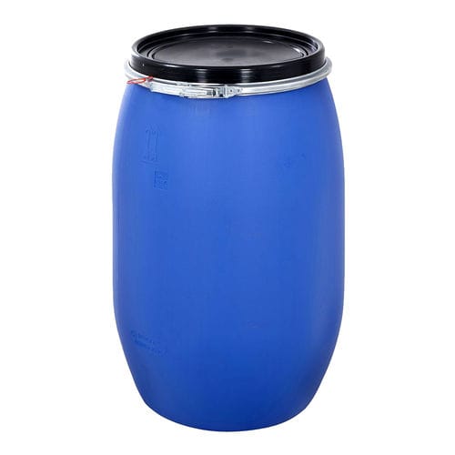 Fût en polyéthylène haute densité (PEHD) - 150STD - EVOPACK - à ouverture totale / avec couvercle / pour produits dangereux