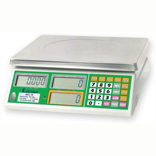 Balance à plate-forme - AEC Series - KINGSHIP WEIGHING MACHINES CORP. - compteuse / électronique / kg