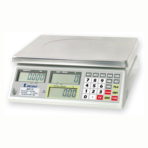 Balance à plate-forme - AEP/AEPL Series - KINGSHIP WEIGHING MACHINES CORP. - électronique / poids/prix / kg