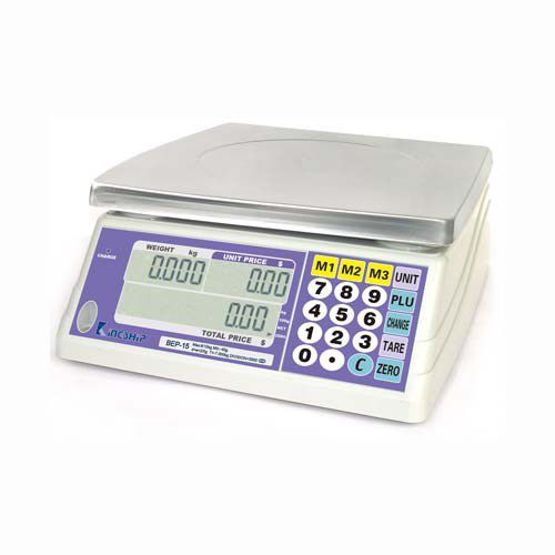 Balance électronique - BEP series - KINGSHIP WEIGHING MACHINES CORP. - poids/prix / avec afficheur LCD / 110 V