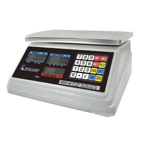 Balance à plate-forme - WDP Series - KINGSHIP WEIGHING MACHINES CORP. - électronique / poids/prix / kg