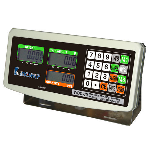 Indicateur de pesage affichage LCD - WDC - KINGSHIP WEIGHING MACHINES CORP. - benchtop / portable / étanche