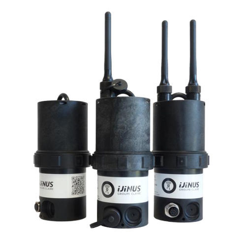 Enregistreur de données de débit - LOG04V4 series - IJINUS - d'impulsions / de conductivité / de pH