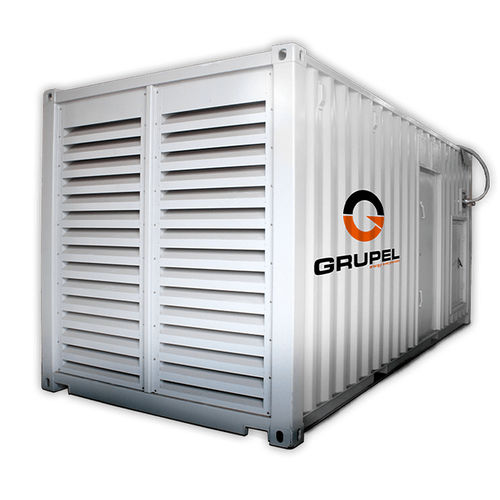 Groupe électrogène au gaz naturel - GRUPEL - au biogaz / triphasé / en container