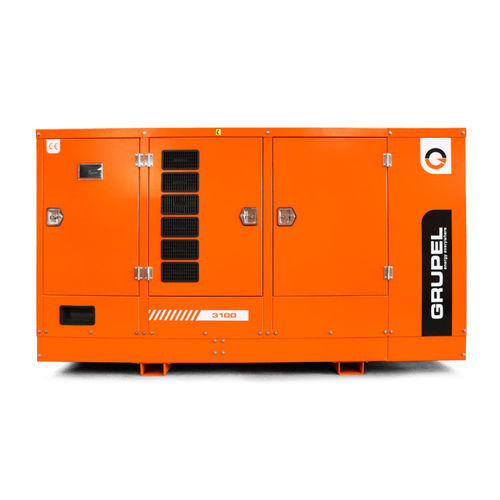 Groupe électrogène diesel - IVST  - GRUPEL - triphasé / stationnaire / 50 Hz