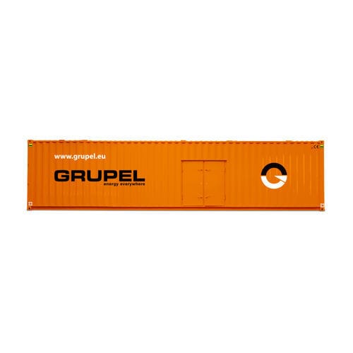 Groupe électrogène diesel - BDGR   - GRUPEL - triphasé / en container / 60 Hz