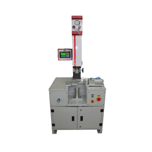 Machine de soudage par ultrasons - Roop Ultrasonix Ltd - par friction / semi-automatique / sur pieds