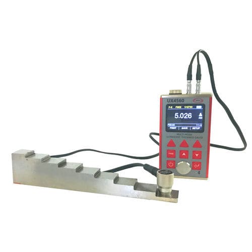 Mesureur d'épaisseur à ultrasons - UX 4560 - Roop Ultrasonix Ltd - de métal / de corrosion / de verre