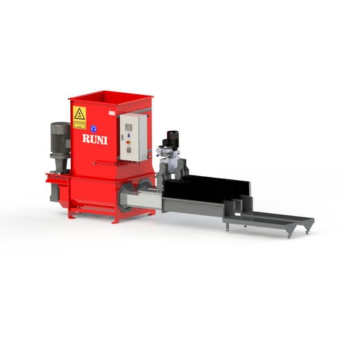 Compacteur de déchets pour tri sélectif - SK200 Twin - Runi - stationnaire / à vis / à chargement par le haut