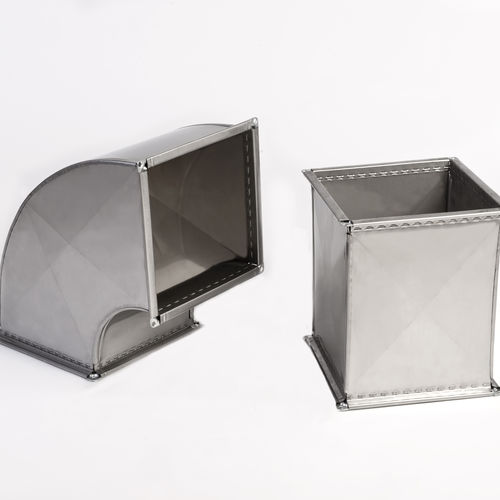 Gaine de ventilation rectangulaire - BRINNER - rigide / en acier galvanisé / en aluminium