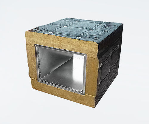 Gaine de ventilation rectangulaire - BRINNER - rigide / en acier galvanisé / d'extraction de fumée