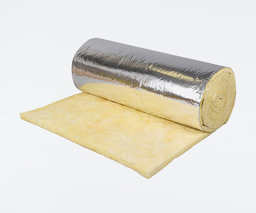 Matériau isolant en laine de verre - BRINNER - aluminisé / pour gaine d'aération