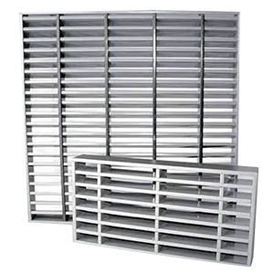 Grille de ventilation résistante au feu - RRI - BRINNER - en métal / rectangulaire / ronde
