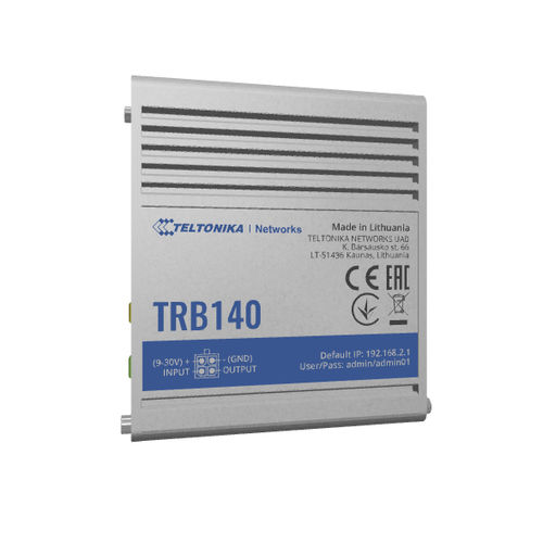 Passerelle de communication - TRB140 - Teltonika Networks - de sécurité / industrielle / IoT