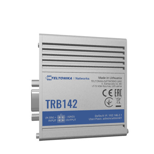 Passerelle de communication - TRB142 - Teltonika Networks - industrielle / IoT / TCP