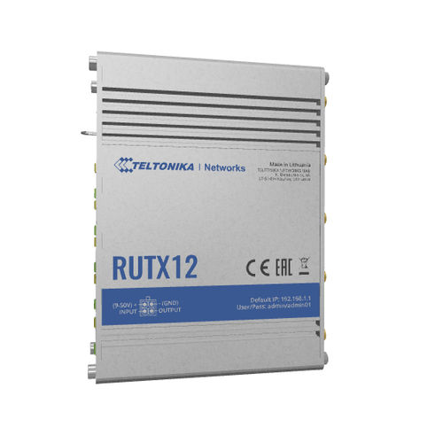 Routeur cellulaire - RUTX12 - Teltonika Networks - WAN / LTE / WiFi