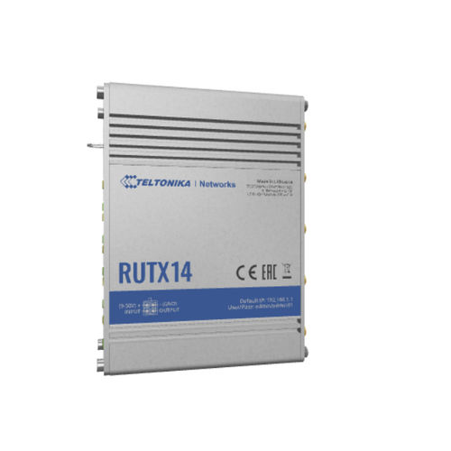 Routeur cellulaire - RUTX14 - Teltonika Networks - WAN / LTE / 4G LTE