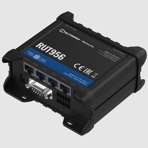 Routeur cellulaire - RUT956 - Teltonika Networks - Ethernet / WAN / satellite