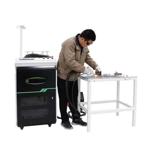Machine de soudage TIG - iGWL-HW - igoldencnc - laser à fibre / manuelle / à roulettes