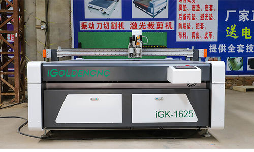 Machine de découpe à lame oscillante - iGK-1630 - igoldencnc - pour caoutchouc / pour bois / pour cuir