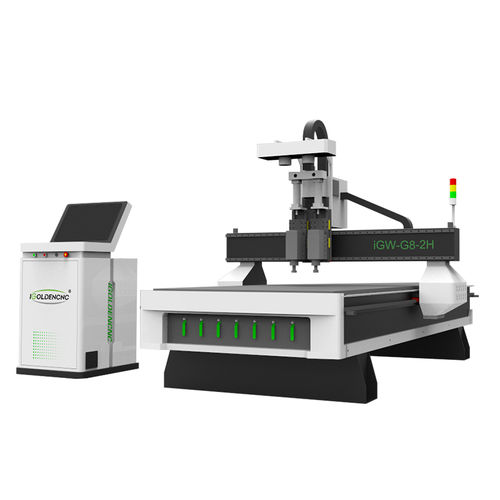 Fraiseuse détoureuse - iGW-G8-2H - igoldencnc - multiaxe / verticale / servo-motorisée