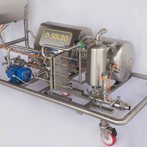 Homogénéisateur de liquide - Soldo Cavitators - pour l'industrie agroalimentaire / pour l'industrie pharmaceutique / pour l'industrie cosmétique