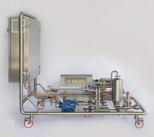 Pasteurisateur pour l'industrie de la boisson - Soldo Cavitators