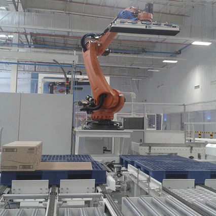 Palettiseur robotisé - T120  - Nantongtongji Co.,LTD. - de colis / automatique / compact