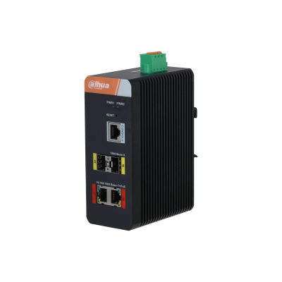 Commutateur Ethernet industriel - PFS4204-2GT-DP - Zhejiang Dahua Technology Co.,Ltd. - administrable / 3 ports / gigabit