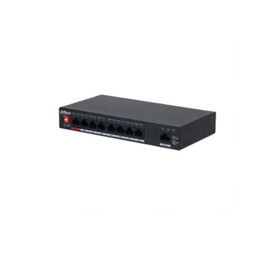 Commutateur Ethernet de bureau - PFS3009-8ET1GT-96 - Zhejiang Dahua Technology Co.,Ltd. - non administrable / 2 ports / de niveau 2