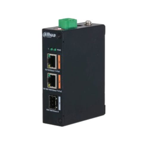 Commutateur Ethernet robuste - PFS3103-1GT1ET-60 - Zhejiang Dahua Technology Co.,Ltd. - non administrable / 3 ports / de bureau