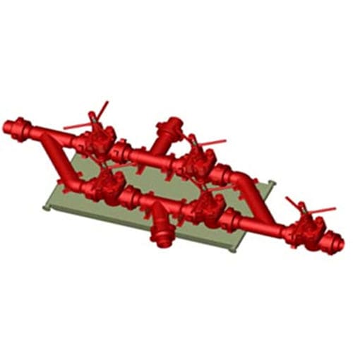 Manifold multivoie - Mud - Jiangsu Zhengxuan Petroleum Machinery Co., Ltd. - pour tuyaux