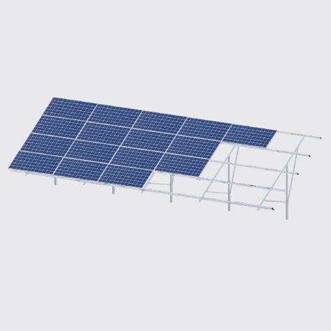Traqueur solaire fixe - Single Pole - Arctech Solar - photovoltaïque