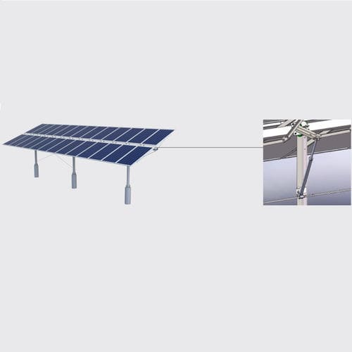 Traqueur solaire ajustable manuellement - Arctech Solar - fixe / photovoltaïque