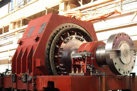 Moteur synchrone - Harbin Electric Corporation Jiamusi Electric Machine CO.,Ltd - AC / de grande dimension / à fréquence variable