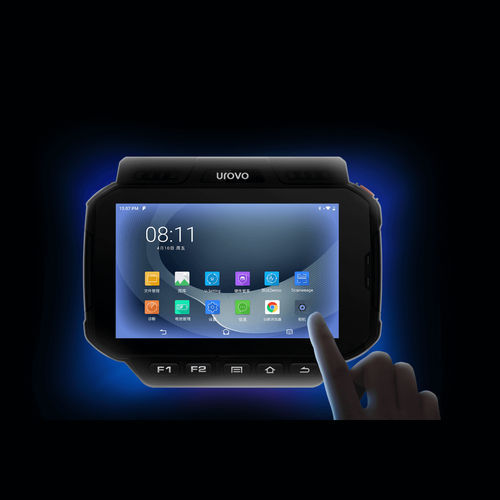 Wearable computer industriel - U2  - Guangdong DaZhi Environmental Protection Technology Incorporated Company - IP65 / avec lecteur de codes-barres / 800 x 480